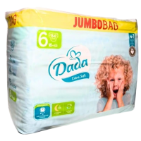 Підгузки дитячі DADA Jumbo Bag 6 (16+ кг), 84 шт